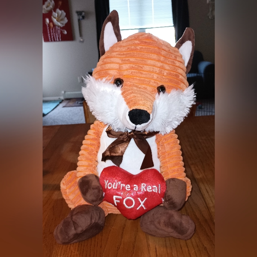 "You're a Real Fox" Fox Stuffed Animal
